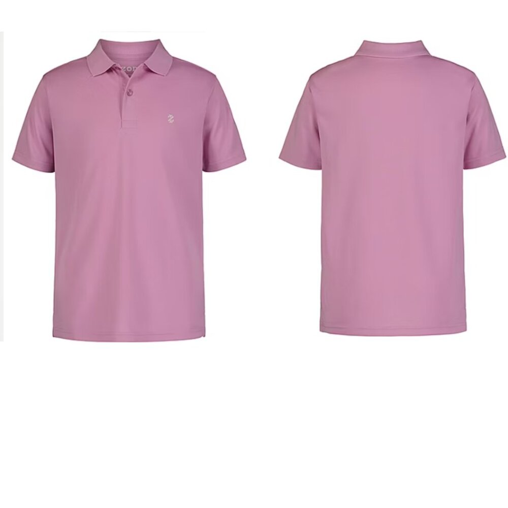 NEW NWT Big Boy IZOD Pink POLO SHIRT Golf XL 18/20 Short Sleeve 116-138 lb